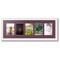 ArtToFrames Collage Photo Picture Frame with 5 - 4x6 inch Openings, Framed in White with Over 62 Mat Color Options and Plexi Glass (CSM-3966-153)